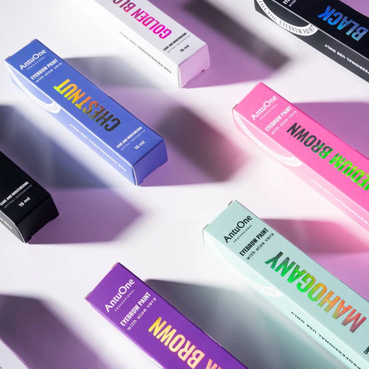 Eyebrow Dye With Aloe Vera Set