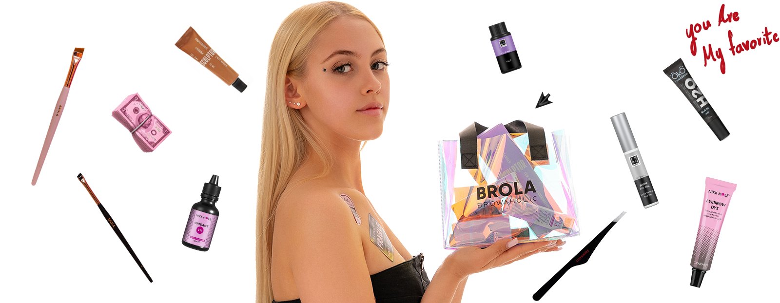 BROLA professional cosmetics for eyebrows and eyelashes