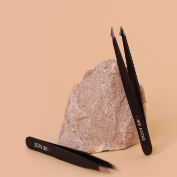 Eyebrow Tweezers Pink and Black