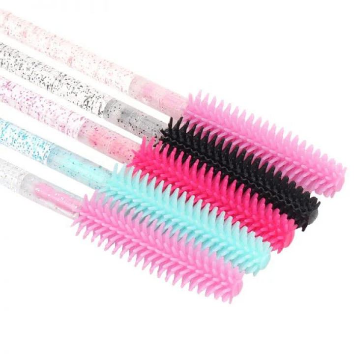 Silicone Eyelash Brush 50 pcs
