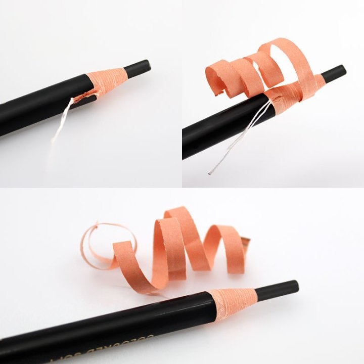 Eyebrow makeup pencils self sharpening