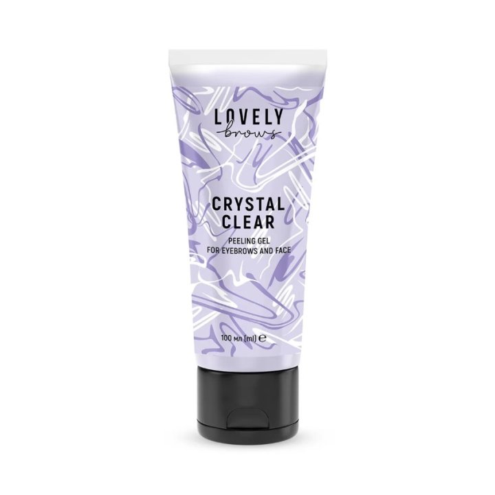 Crystal Clear Peeling Gel for eyebrows & face 100ml