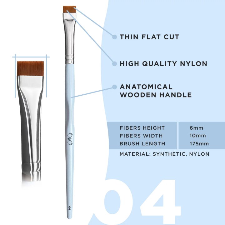Flat Brush OKO N4