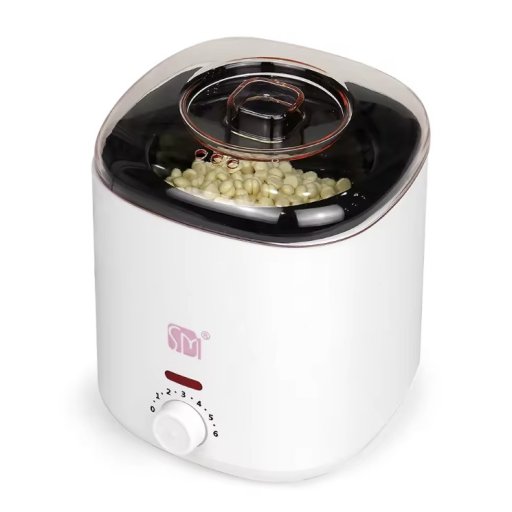 White Mini Wax Heater 200ml