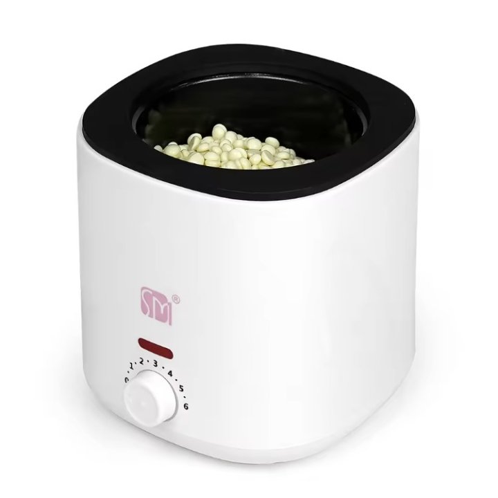 White Mini Wax Heater 200ml