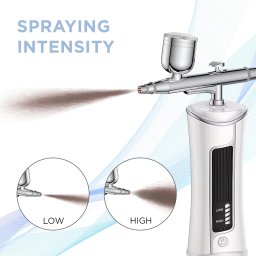 Preview image for  Portable airbrush with LED display, nozzle 0.4 mm