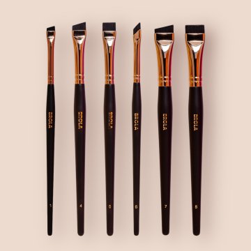 Brow Brushes - Black Gold