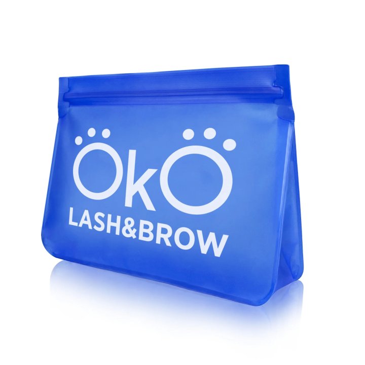 Cosmetic bag Lash&Brow blue