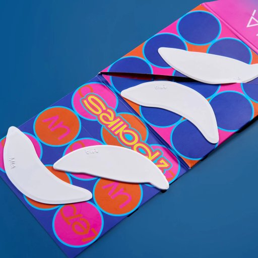 Led UV Silicone Eyepatches 2 pairs
